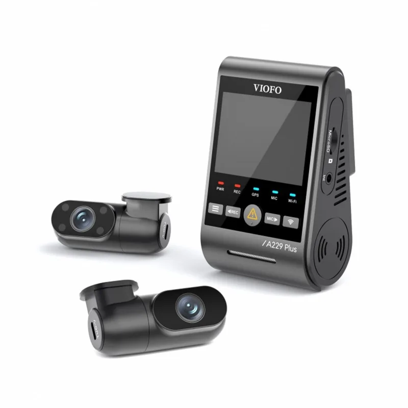 Viofo A229 Plus 3 Kameralı Ön-İç-Arka 2K+2K+1080P HDR Sony Starvis