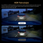 Viofo RNE800 A229 Ultra Uyumlu 4K Ultra HD Arka Kamera - Görsel 3