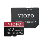 Viofo High Endurance 512GB Class 10 A2 V30 100MB/s Okuma 90MB/s Yazma Micro SD Hafıza Kartı - Görsel 2