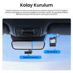 Viofo RTC420 A329 ve A329S Serisi ile Uyumlu Sony STARVIS 2 Sensörlü 2K Telefoto Kamera - Görsel 4