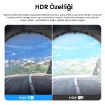 Viofo RTC420 A329 ve A329S Serisi ile Uyumlu Sony STARVIS 2 Sensörlü 2K Telefoto Kamera - Görsel 2