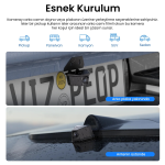 Viofo RWC400 IP67 Su Geçirmez A329 Serisi ile Uyumlu 2K HDR 30FPS Dış Arka Kamera - Görsel 6