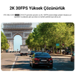 Viofo RTC300 A229 Pro / Plus Uyumlu 2K / 30Hz Telefoto Kamera - Görsel 2